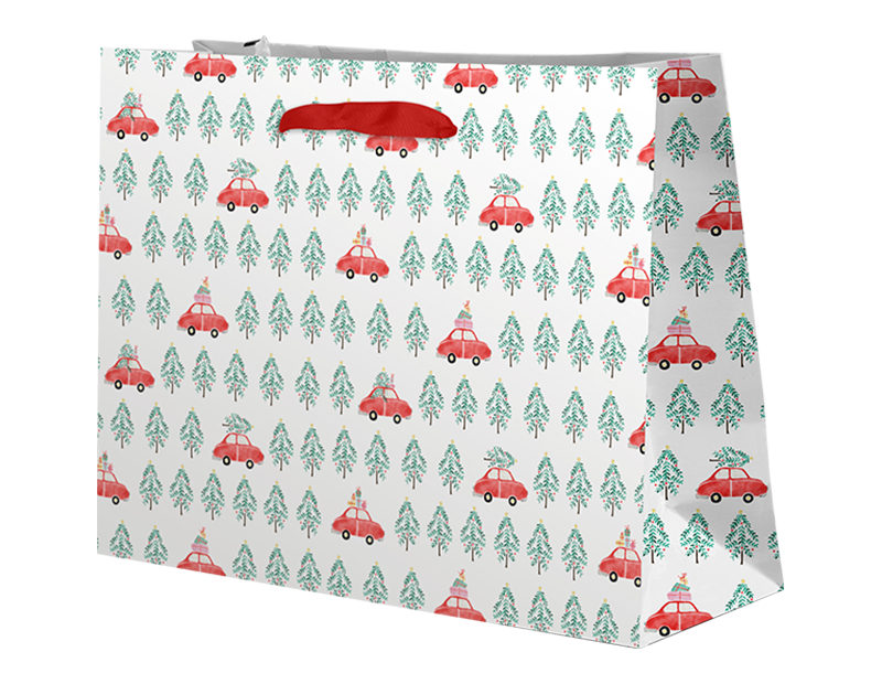 Christmas Traditional Luxury Large Gift Bag