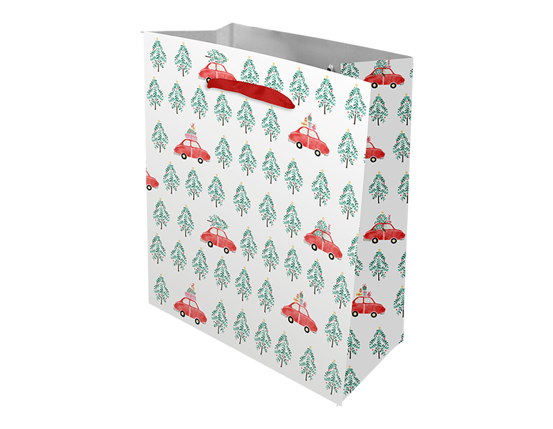 Christmas Traditional Luxury Medium Gift Bag