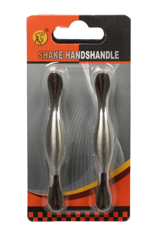 Chrome Door Pull Handle Ideal For Bathroom Kitchen 2 Pack 9.5cm Diy