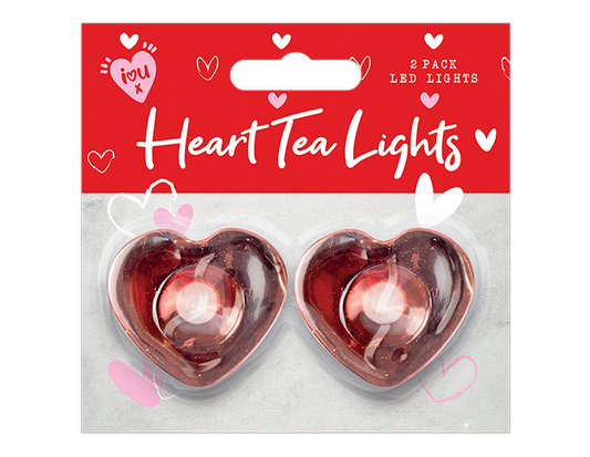 Chrome Heart LED Tealights 2pk