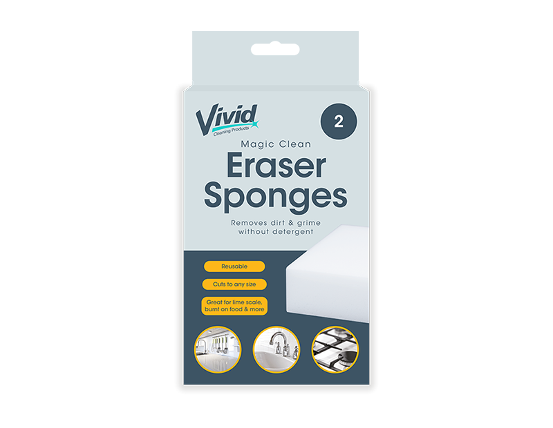 Cleaning Eraser Sponges - 2 Pack