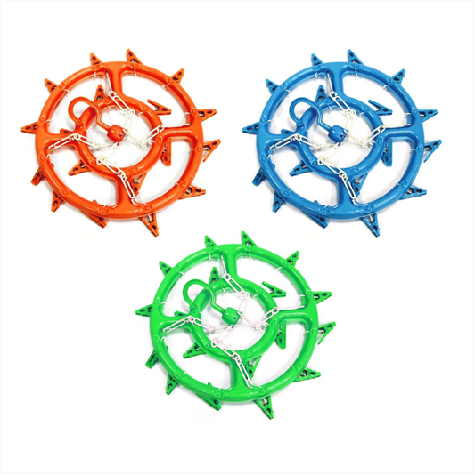 Clothes Hanger Hooked Pegs Washing Line Hanger In 3 Colours Random Sent 32cm x 1cm