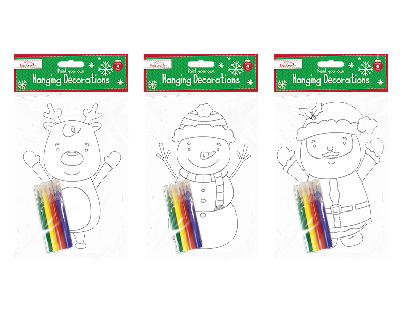 Colour Your Own Hanging Decoration