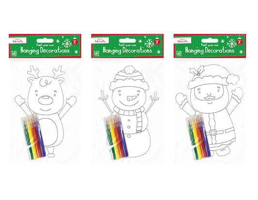 Colour Your Own Hanging Decoration