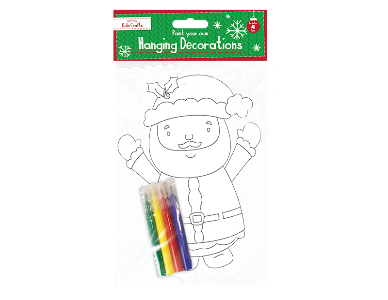 Colour Your Own Hanging Decoration