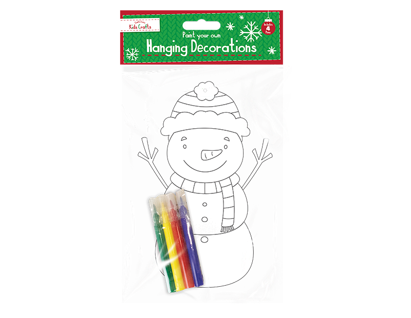 Colour Your Own Hanging Decoration