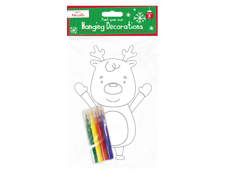 Colour Your Own Hanging Decoration