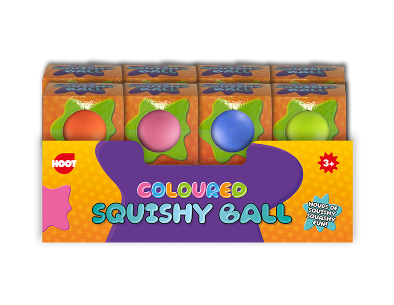 Coloured Squishy Ball PDQ