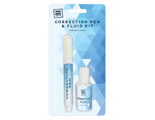 Correction Pen & Fluid Kit