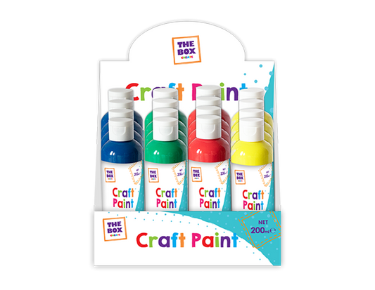 Craft Paint 200ml With PDQ