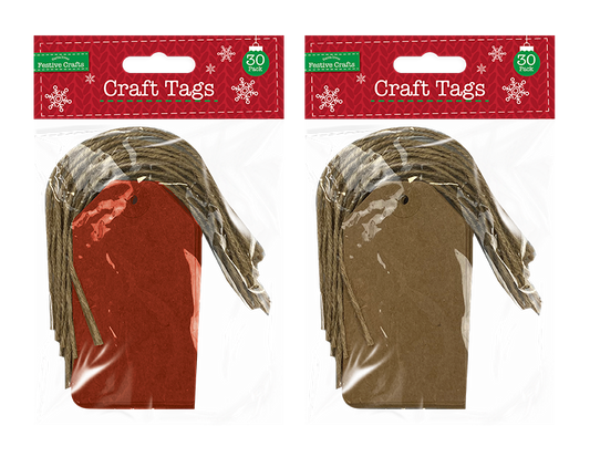 Craft Tags 30 Pack