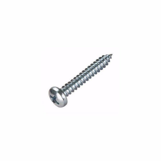 Cross Recess Pan Head Self Tapping Screws B.Z.P 8 x 3/4 Diy