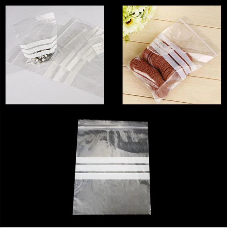 Crystal Clear Multi Purpose Clear Zipper Bags 150mm x 220mm Pack of 15