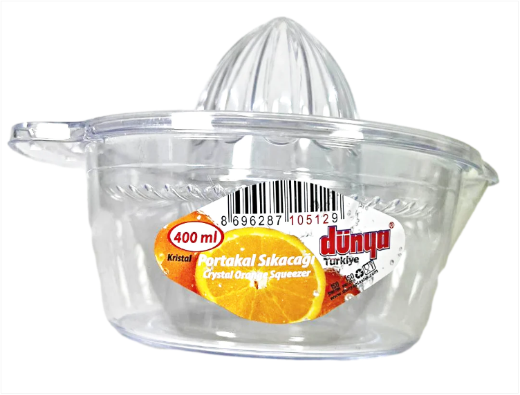 Crystal Orange Citrus Fruit Squeezer 400ml