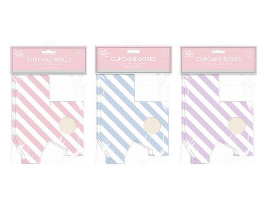 Cupcake Boxes - 6 Pack