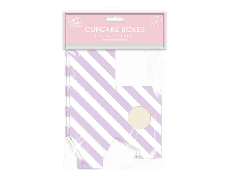 Cupcake Boxes - 6 Pack