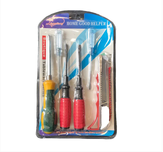 DIY Hardware Outdoor Building Tools Screwdrivers Set of 6