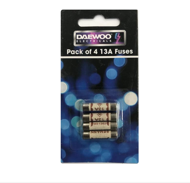 Daewoo 13 Amp Fuses 4 Pack