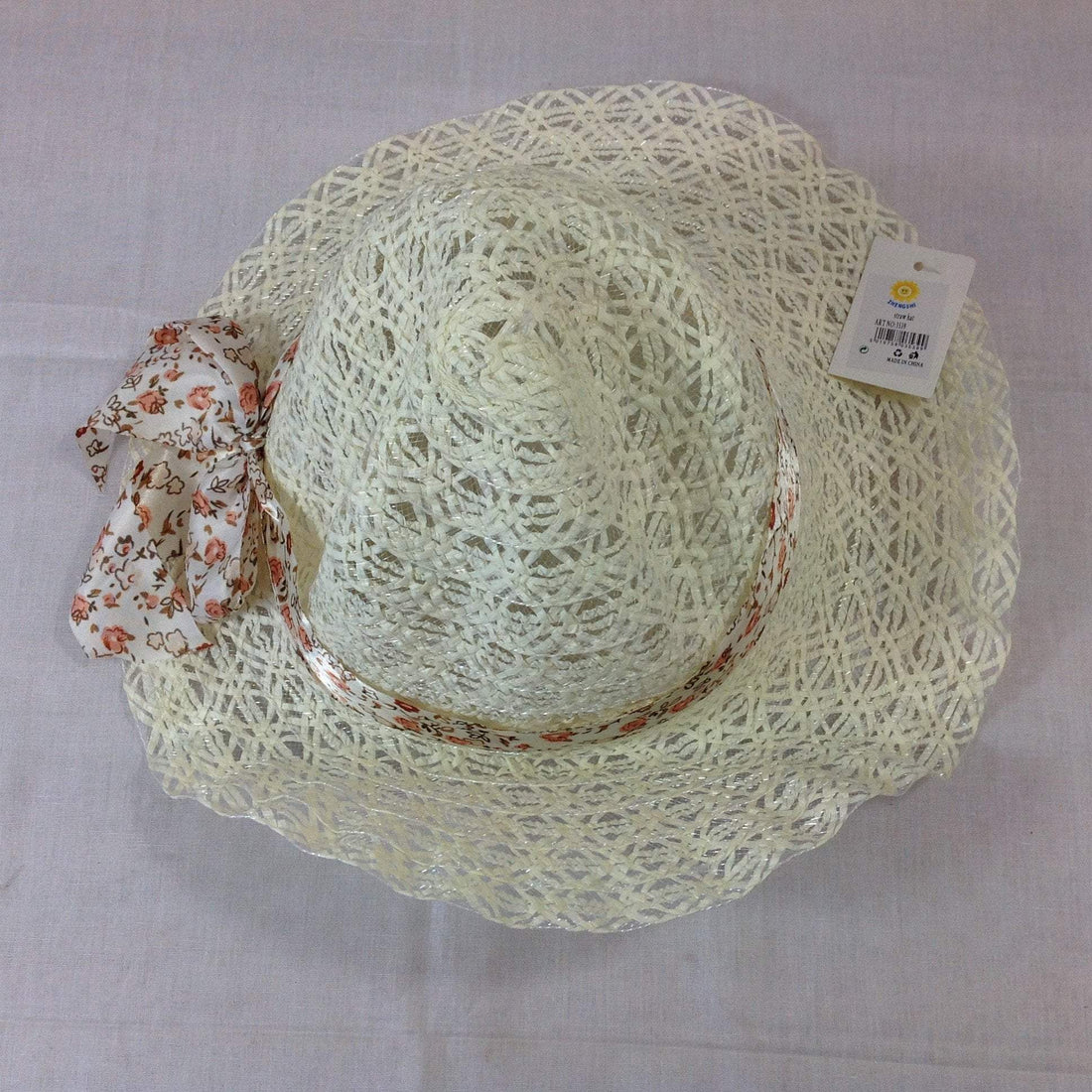 Designer Ladies Women Straw Beach Sun Summer Hat With Bow