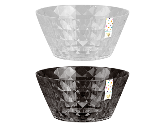 Diamond Plastic Bowl Dia 15cm