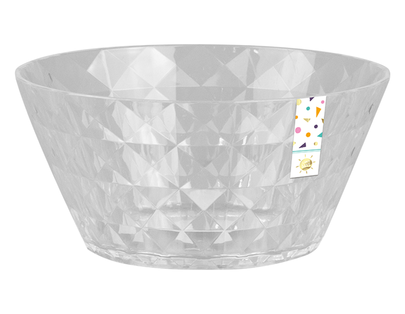 Diamond Plastic Bowl Dia 15cm