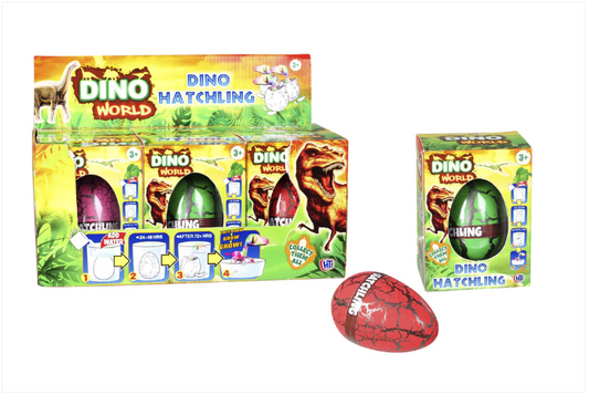 Dino World Easter Egg Style Large Dino Hatching Dinosaur Assorted Colour