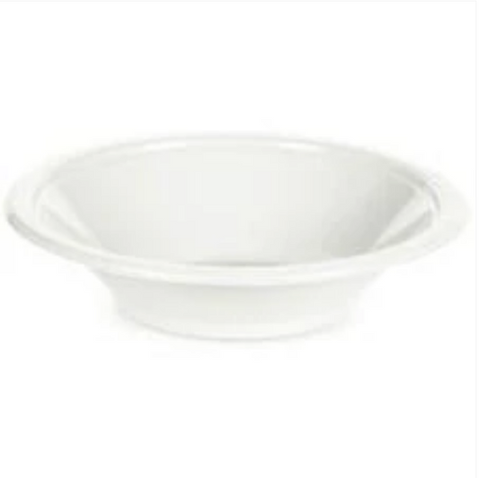 Disposable Plastic Bowls 6" Pack of 15