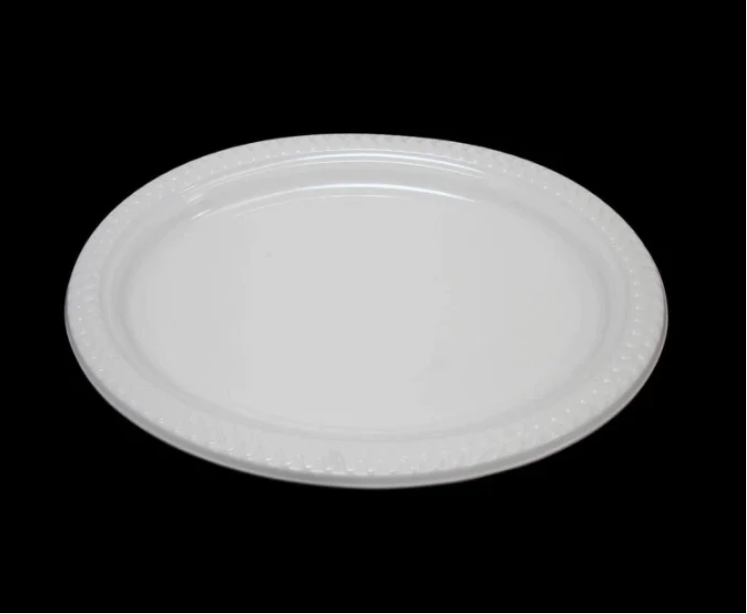 Disposable Plastic Plates 9" Pack of 10