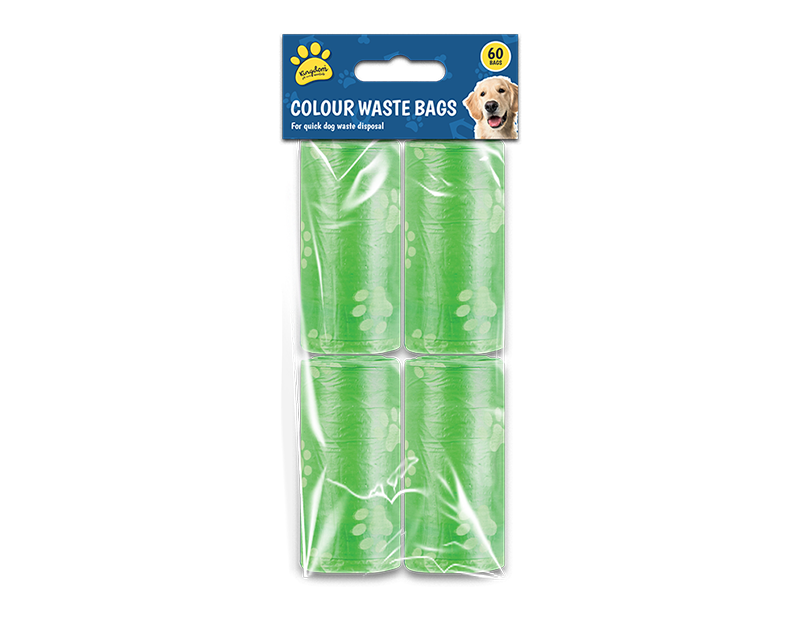 Dog Poo Bags - 60 Pack