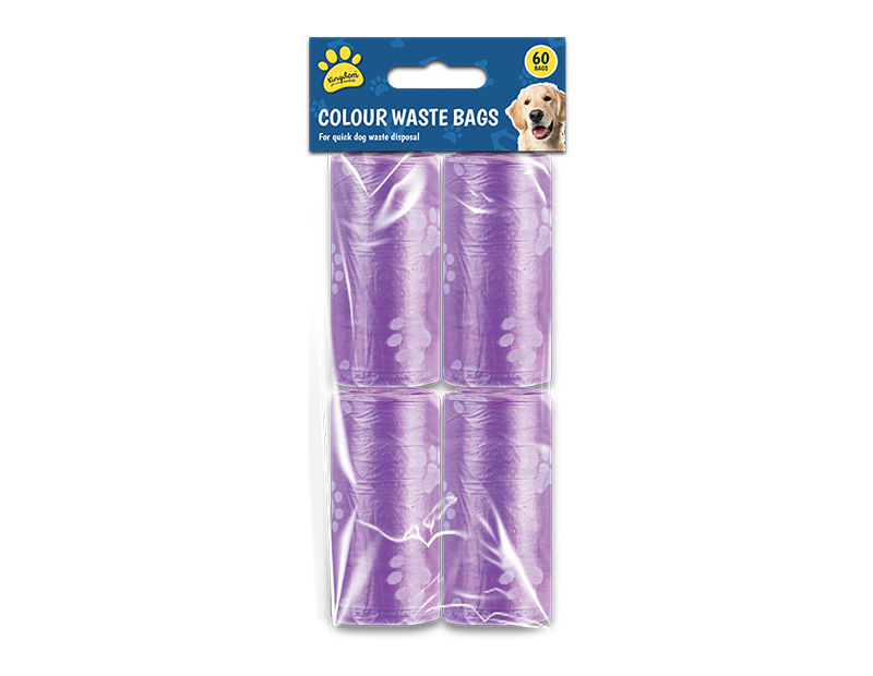 Dog Poo Bags - 60 Pack