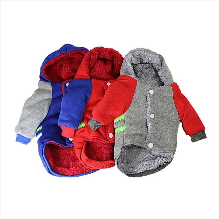 Dogs Harness Style Fabric Jacket Size Small 17cm x 22cm Assorted Colours Pets