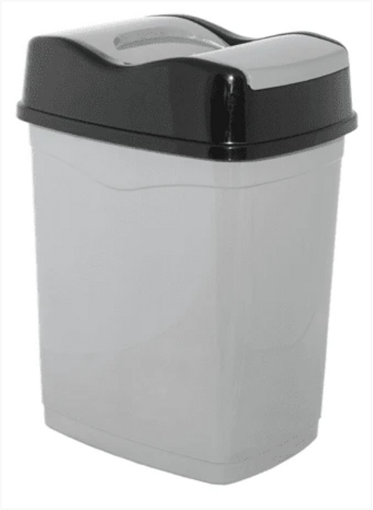 Double Click Dustbin 8 Litres