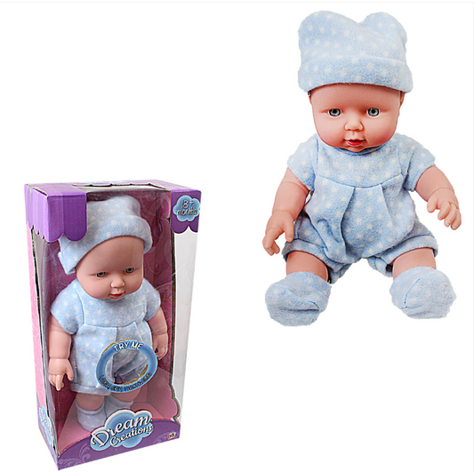 Dream Creation Little Tots Baby Doll Talking Crying & Laughing Doll
