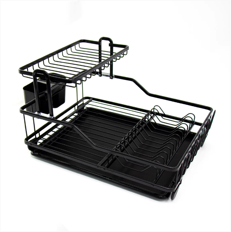 Durane Alu Dish Drainer Rack Black