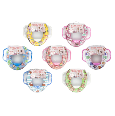 Durane Cushioned Baby Toilet Seat w Handles