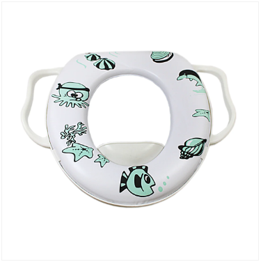 Durane Cushioned Baby Toilet Seat w Handles