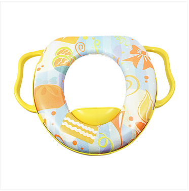 Durane Cushioned Baby Toilet Seat w Handles