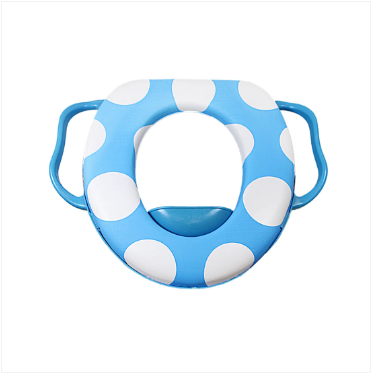 Durane Cushioned Baby Toilet Seat w Handles