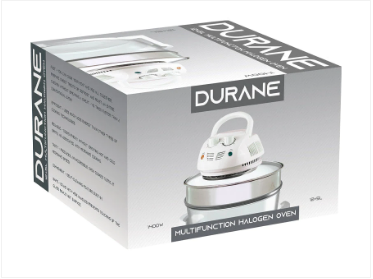 Durane Halogen Oven 12+ 5 Litre With Protective Basket 1400 Watt