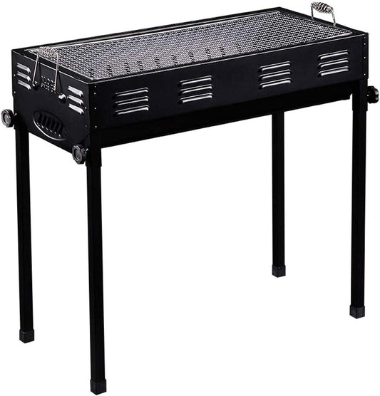 Durane Portable BBQ Barbeque Charcoal Grill 65 x 30 x 16-65 cm