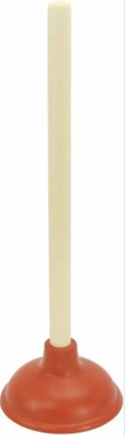 Durane Wooden Handle Toilet Plunger 40 cm