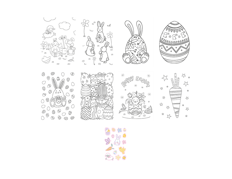 Easter Colouring Set