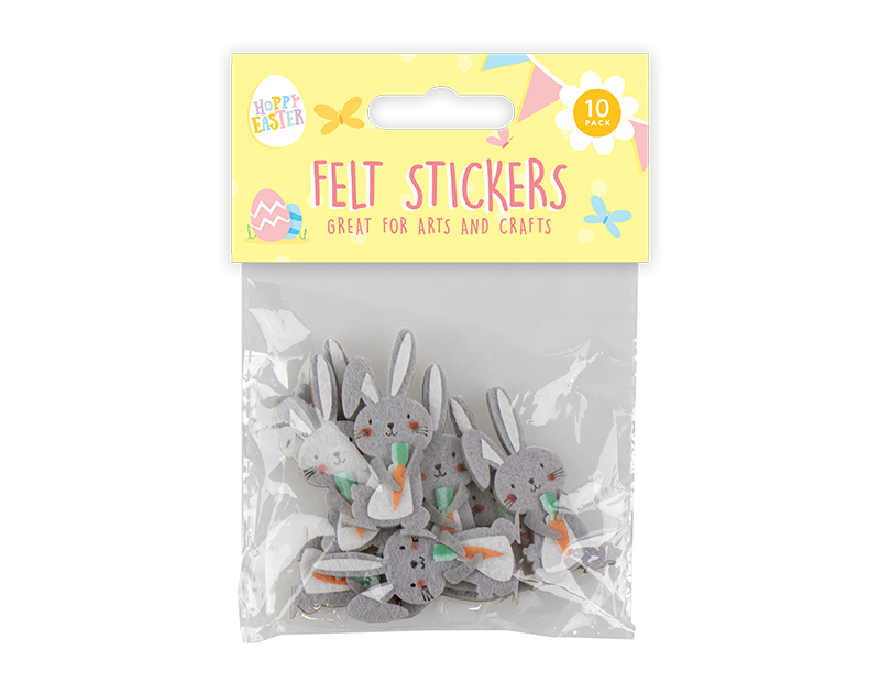 Easter Felt Sticker 10pk