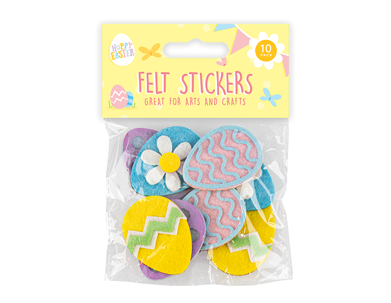 Easter Felt Sticker 10pk