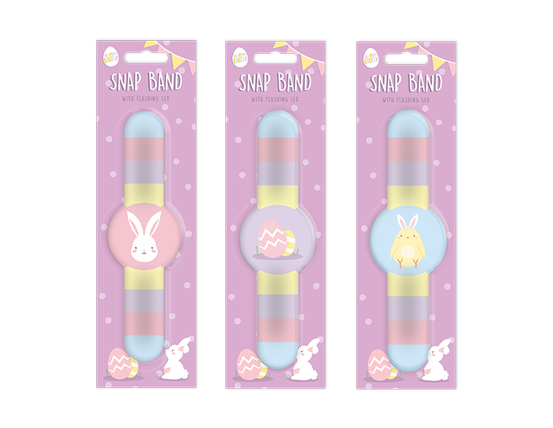 Easter LED Flashing Snap Band