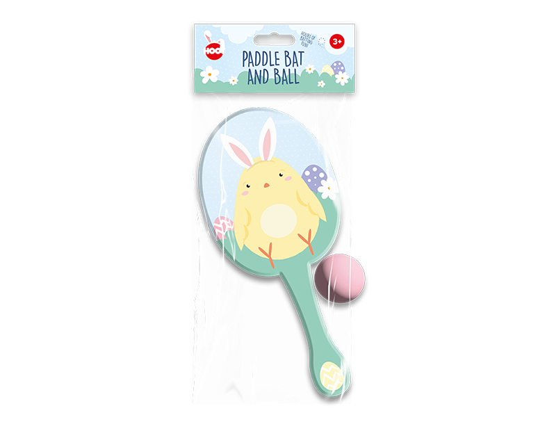 Easter Paddle Bat & Ball