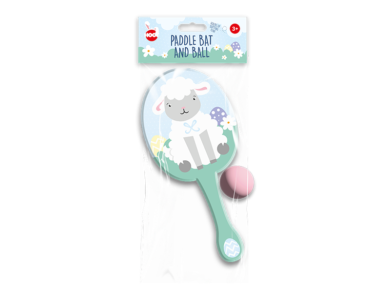 Easter Paddle Bat & Ball