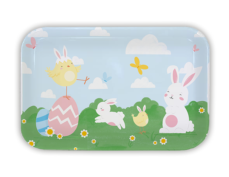 Easter Plastic Serving Tray