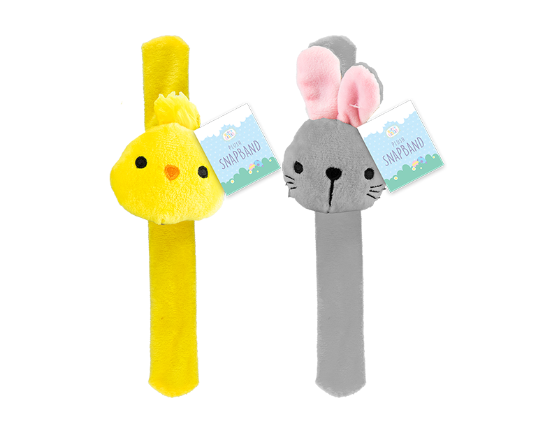 Easter Plush Snap Band PDQ