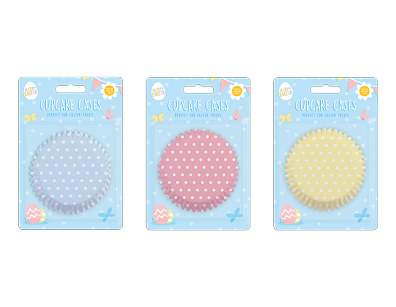 Easter Printed Cupcake Cases 60pk